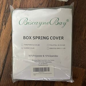 New in box/unused Box Spring Cover -  sage green